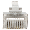 WTYK MODULARNY PRZELOTOWY EKRANOWANY RJ45T-EKRAN*P100 TYP EZ